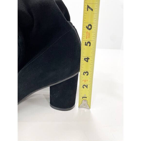Stuart Weitzman Margotland Suede Over The Knee Boots Black 9.5 - Picture 15 of 16